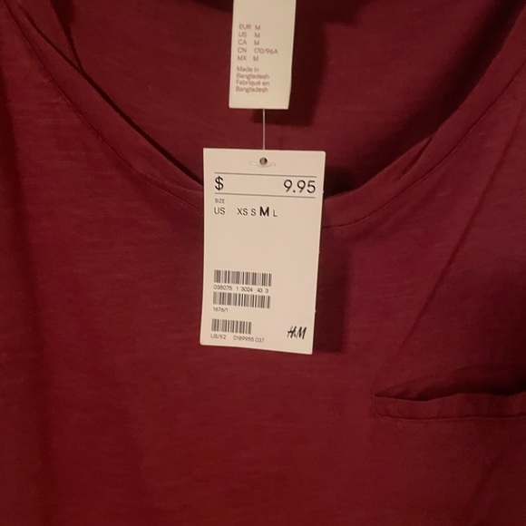 H&M Short Sleeved Top NWT - Picture 3 of 3